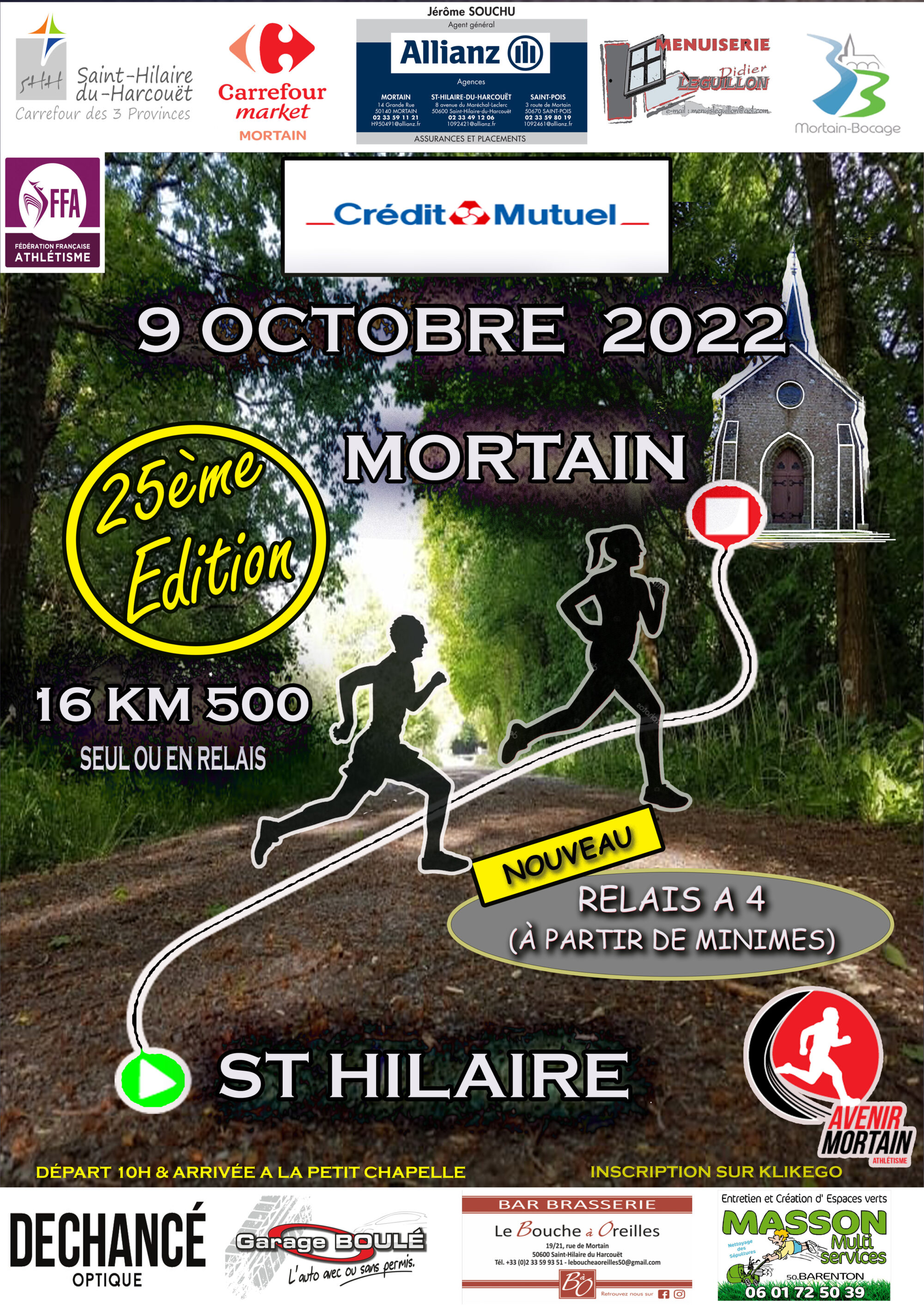 L’affiche St Hilaire Mortain 2022
